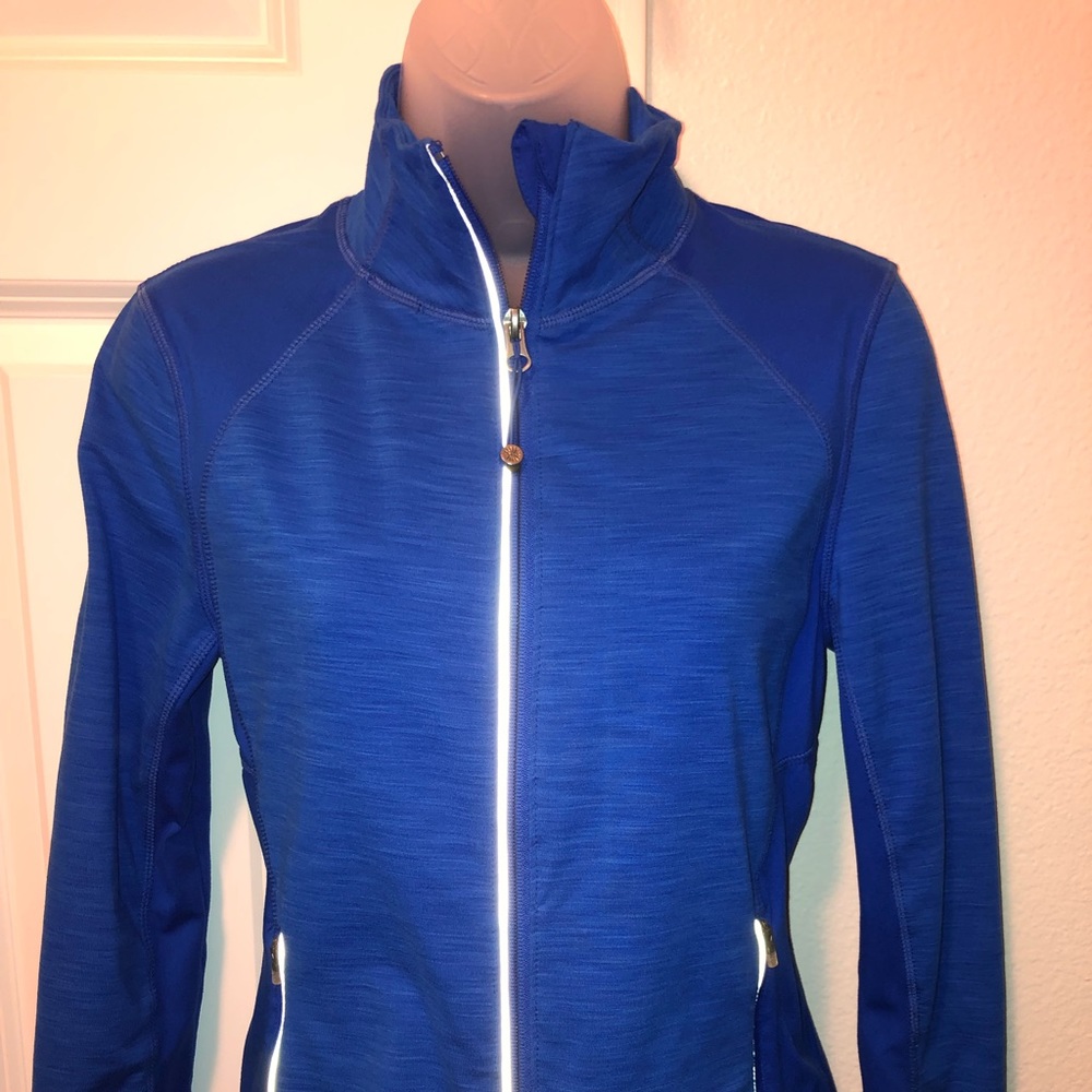 Tangerine Long Sleeve Zip Up